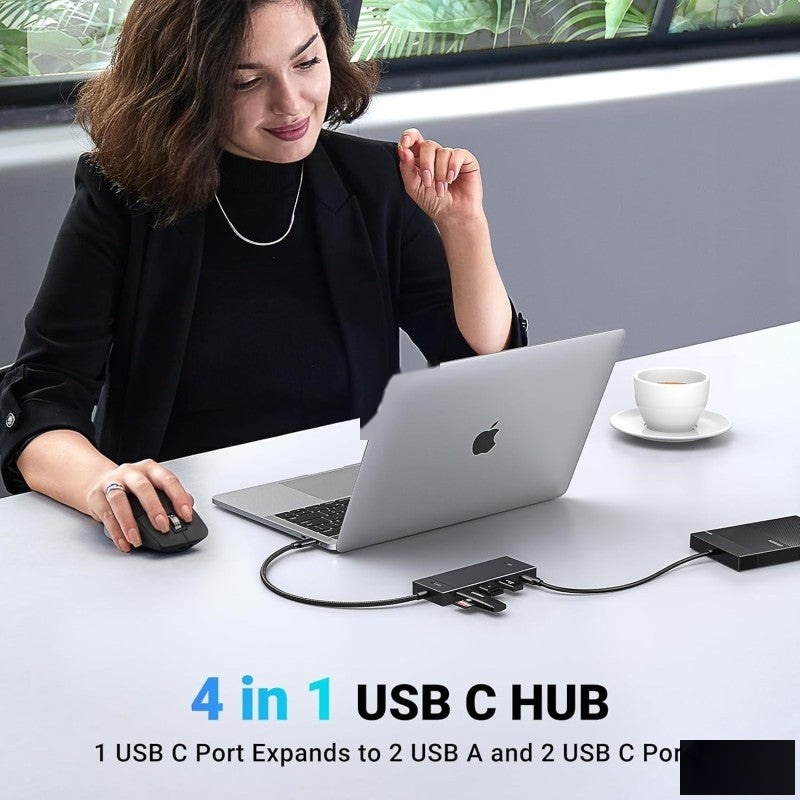 UGREEN USB-C Hub with 2 USB 3.2 Ports and 2 USB-C 3.2 Ports, Power Delivery, Up to 10Gbps Transfer Speed - CM806 35583 5