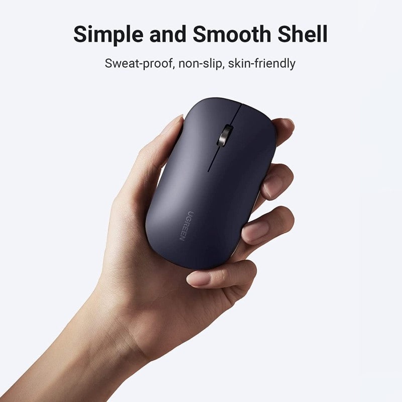 Mouse Wireless UGREEN MU001 BLACK 90372