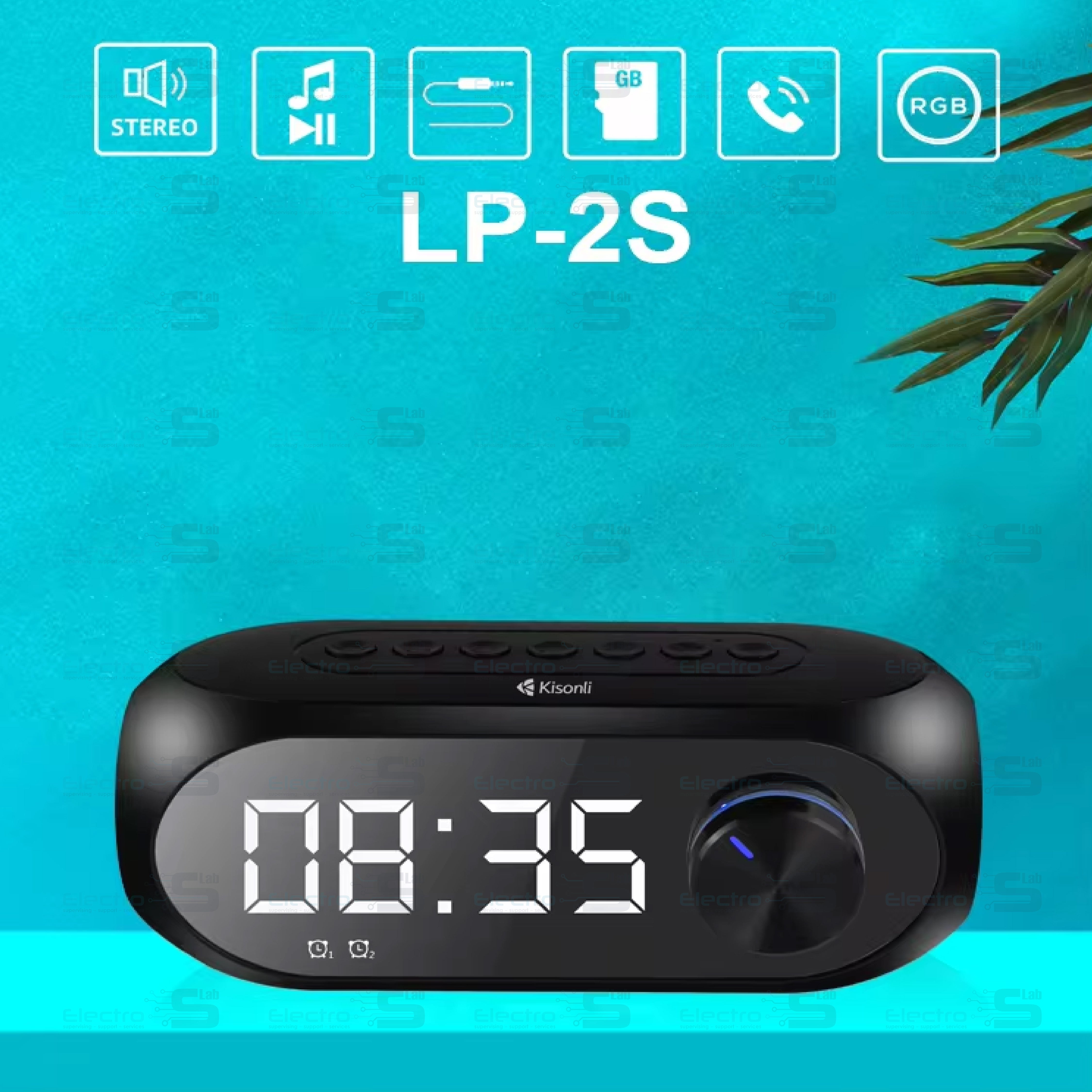 SPEAKER KISONLI GLASS LP 2S TWS BT RGB 2