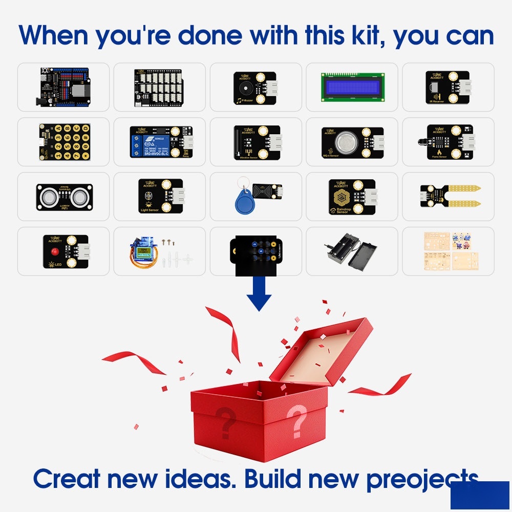 ACEBOTT Easy-Plug Smart Home Education Kit Level 2 22