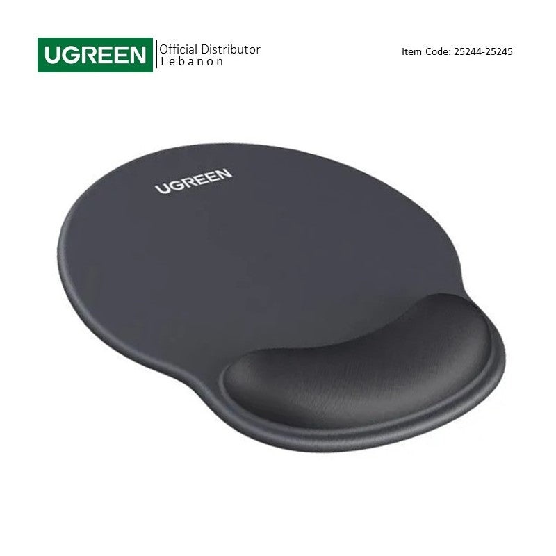 UGREEN Ergonomic Mouse Pad with Wrist Rest Support, Slow Rebound Memory Foam Mouse Mat - LP668 25243 25244 25245 2