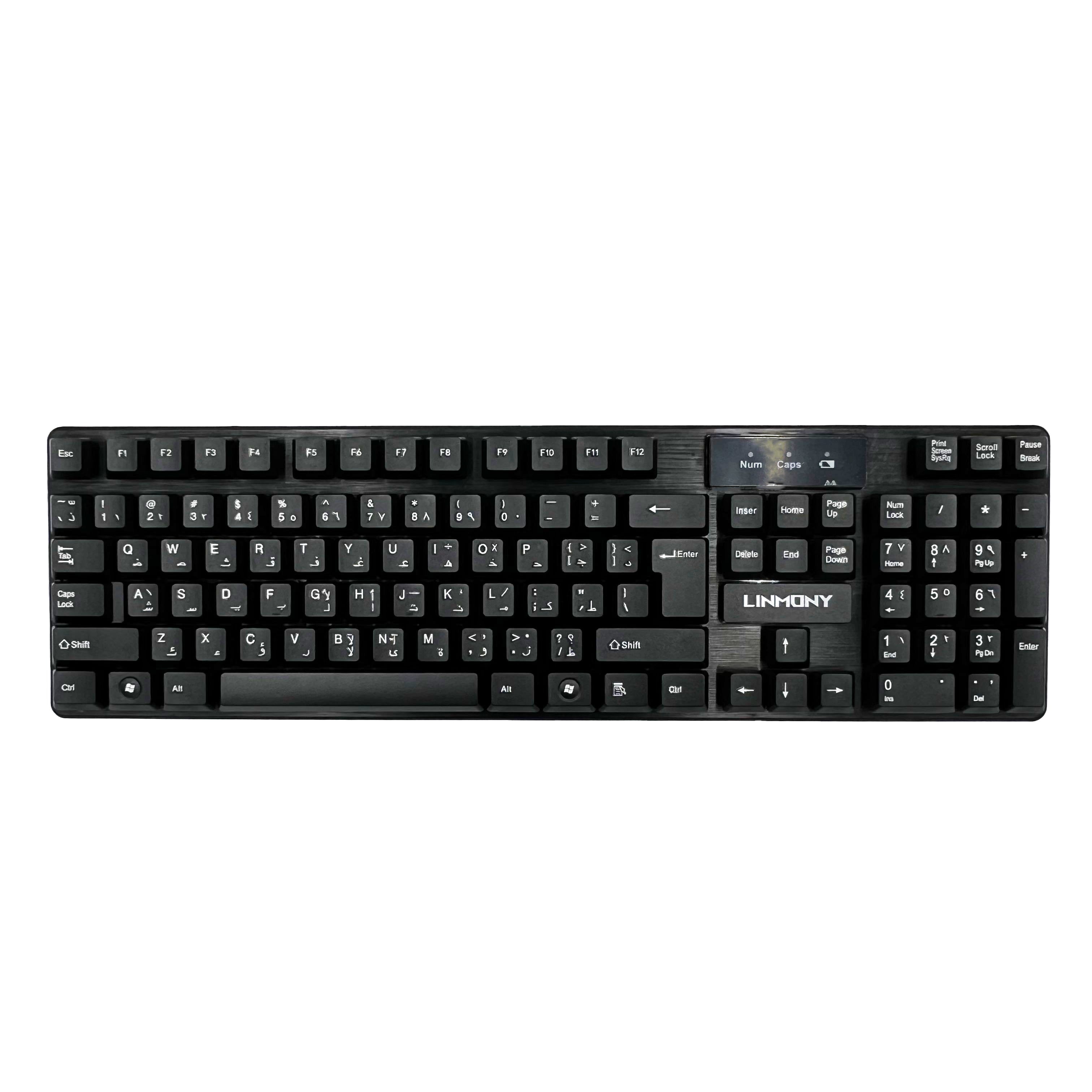 Combo Linmony Wireless Keyboard And Mouse KM-25 4
