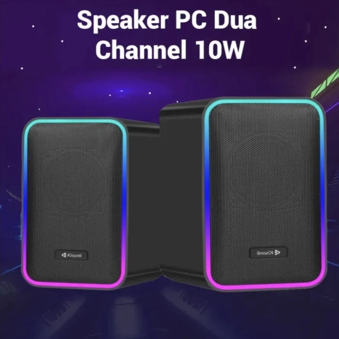Speaker KISONLI X21 USB DeepBass 20W RGB Light Bluetooth 2