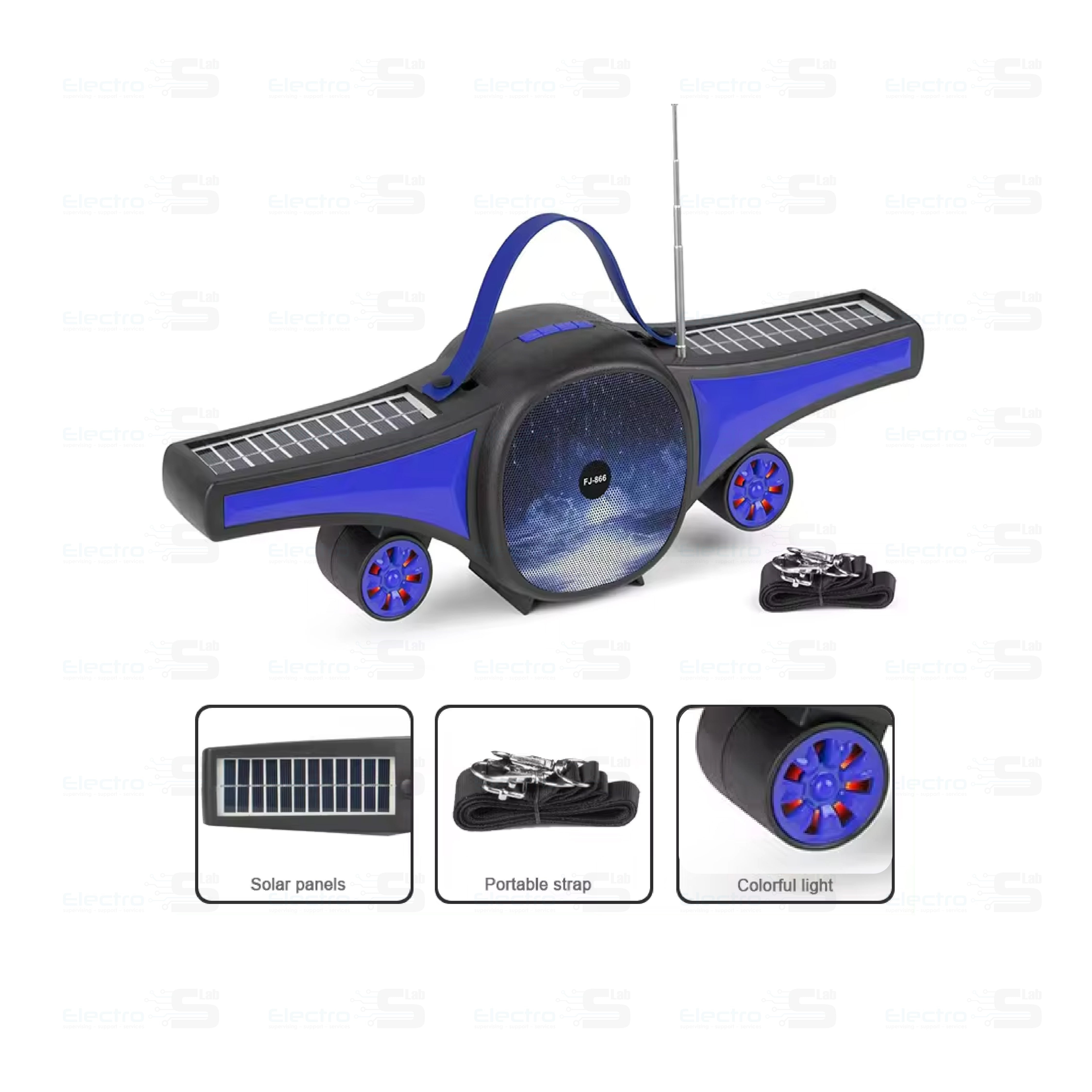 SPEAKER KISONLI SC-21 SOLAR BT