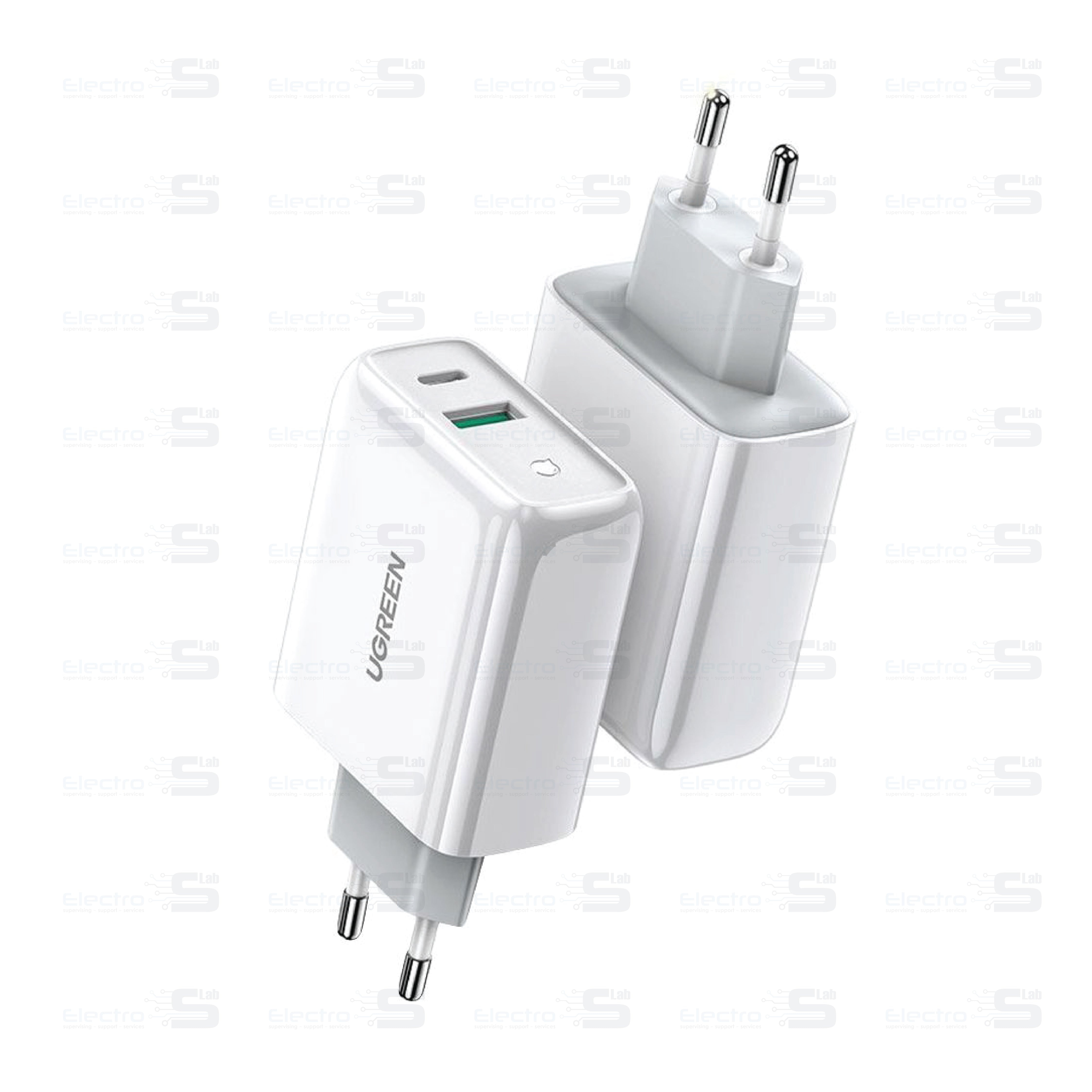 UGREEN 38 W Fast Charger Dual Port USB-C & USB-A