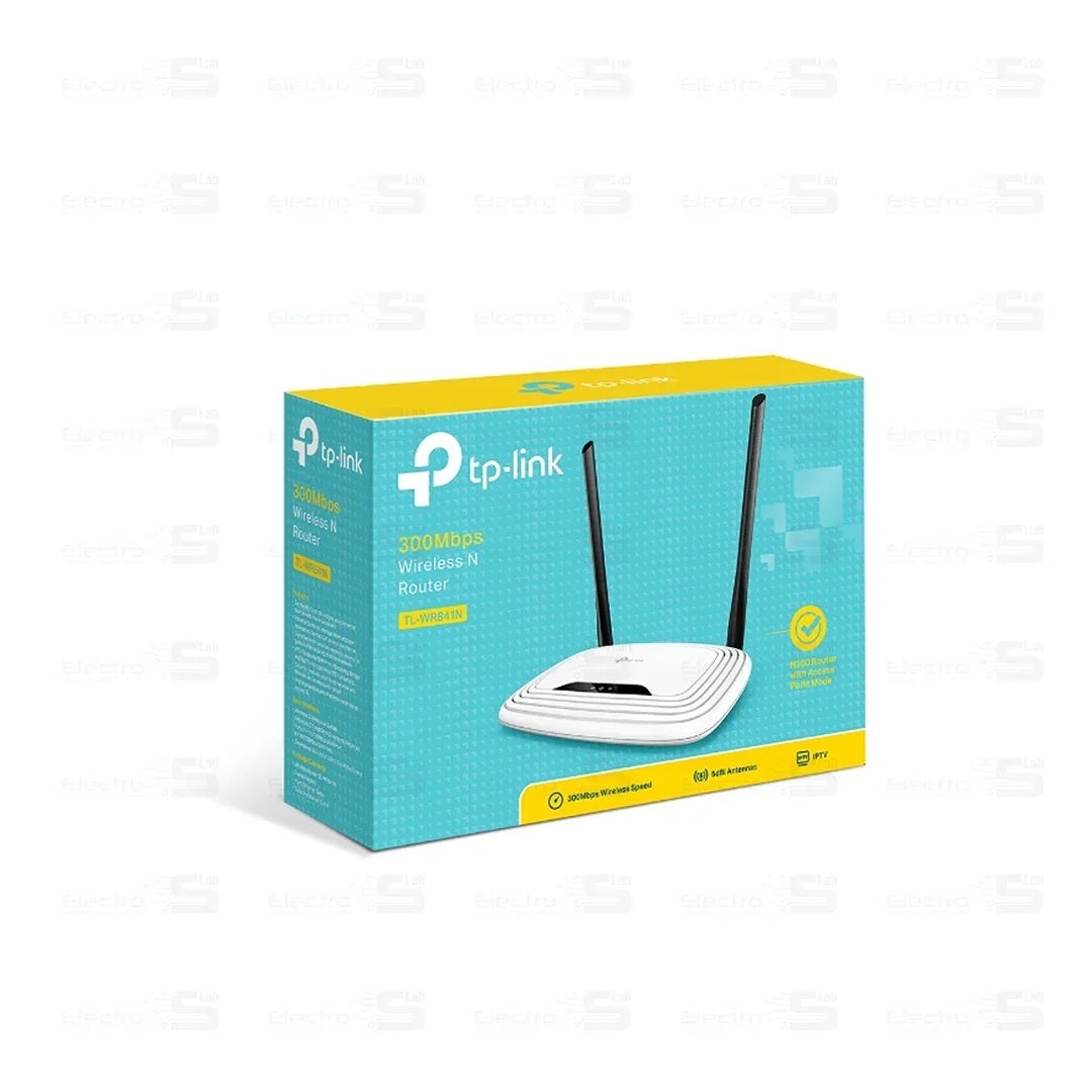 Tp-Link 300mbps Router 2 Antenna Tl-Wr841n