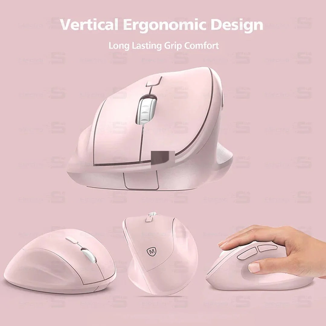 Mouse Wireless USB Micropack MP-V01W BLACK / Gray / Pink 4