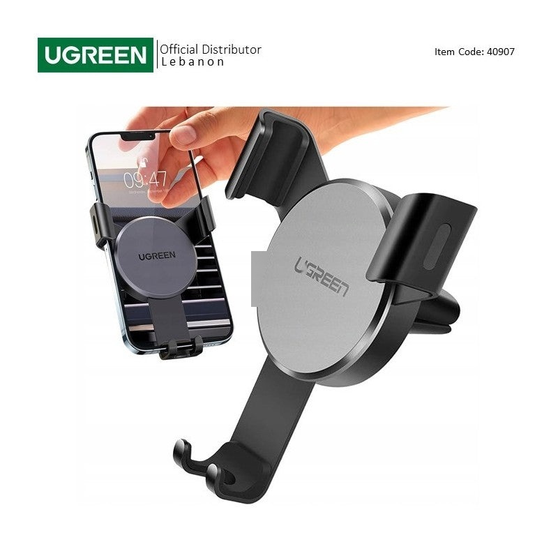 UGREEN Air vent Gravity Car Phone Holder, Durable Structure - LP130 40907