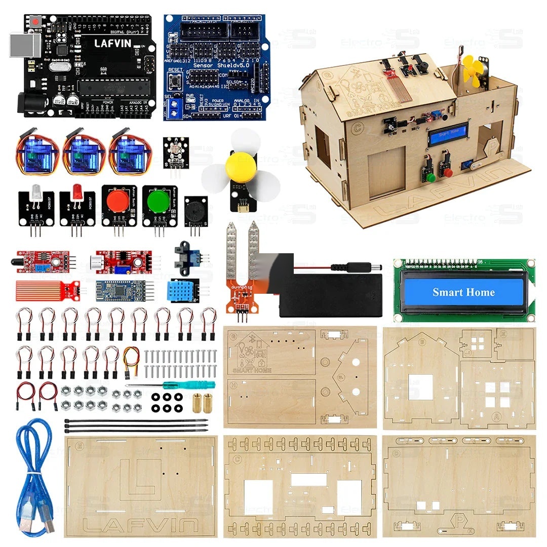 Smart Home House Kit STEM Programmable 5
