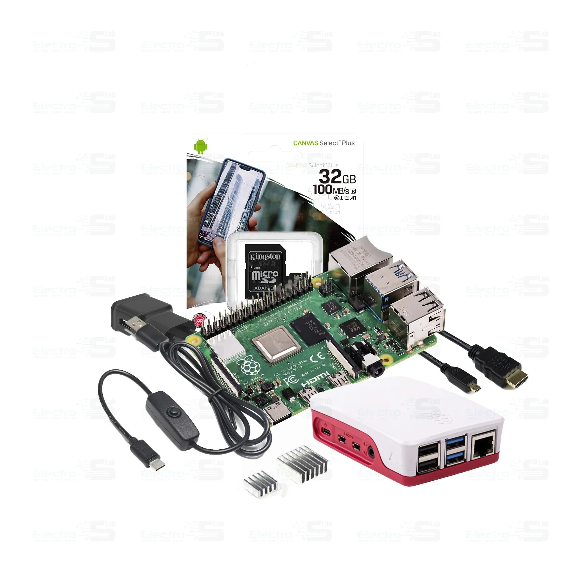 Raspberry Pi 4 B Complete Starter Kit