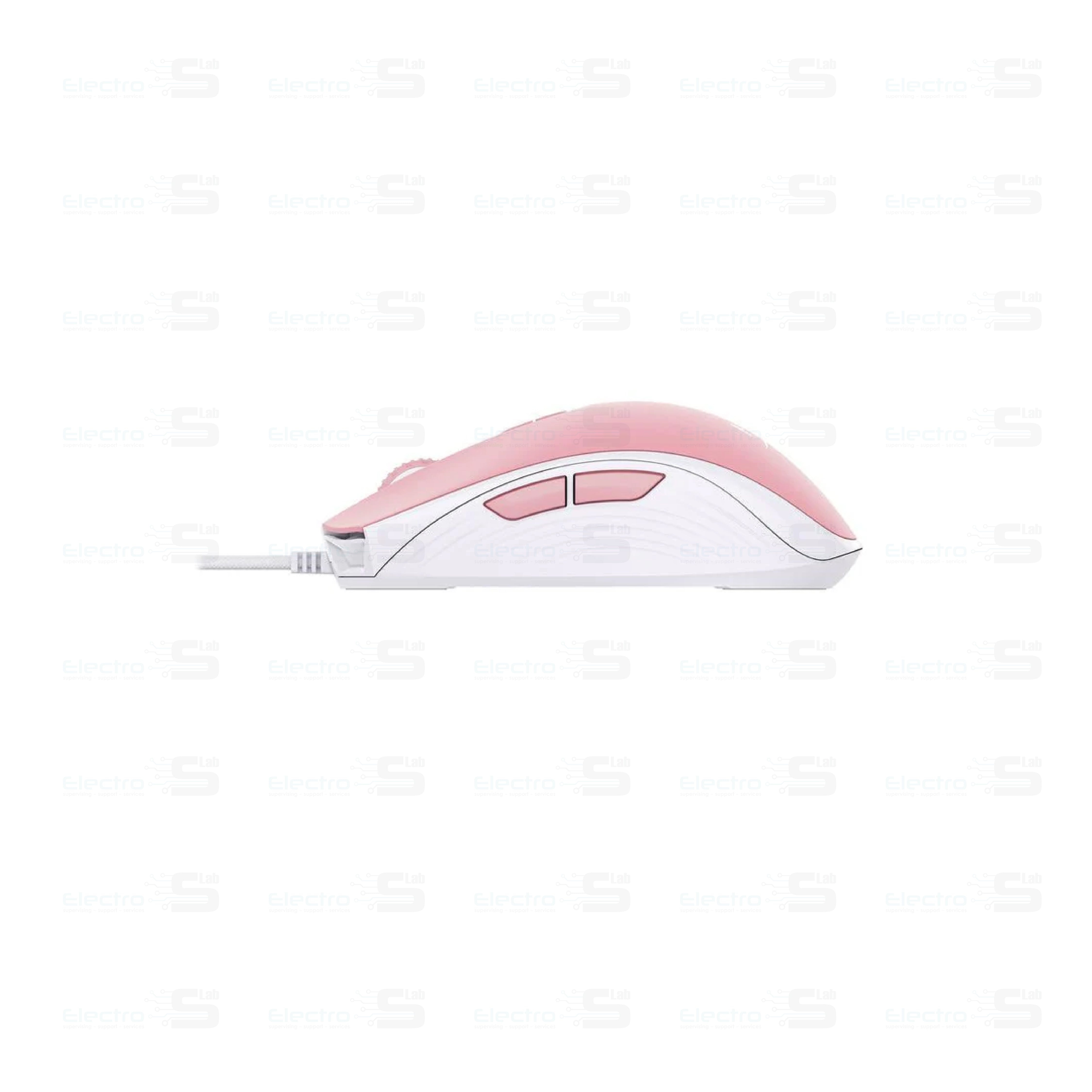 MOUSE HYPERX PULSEFIRE CORE GAMING 87G 6200DPI RGB NGENUTY Pink 4