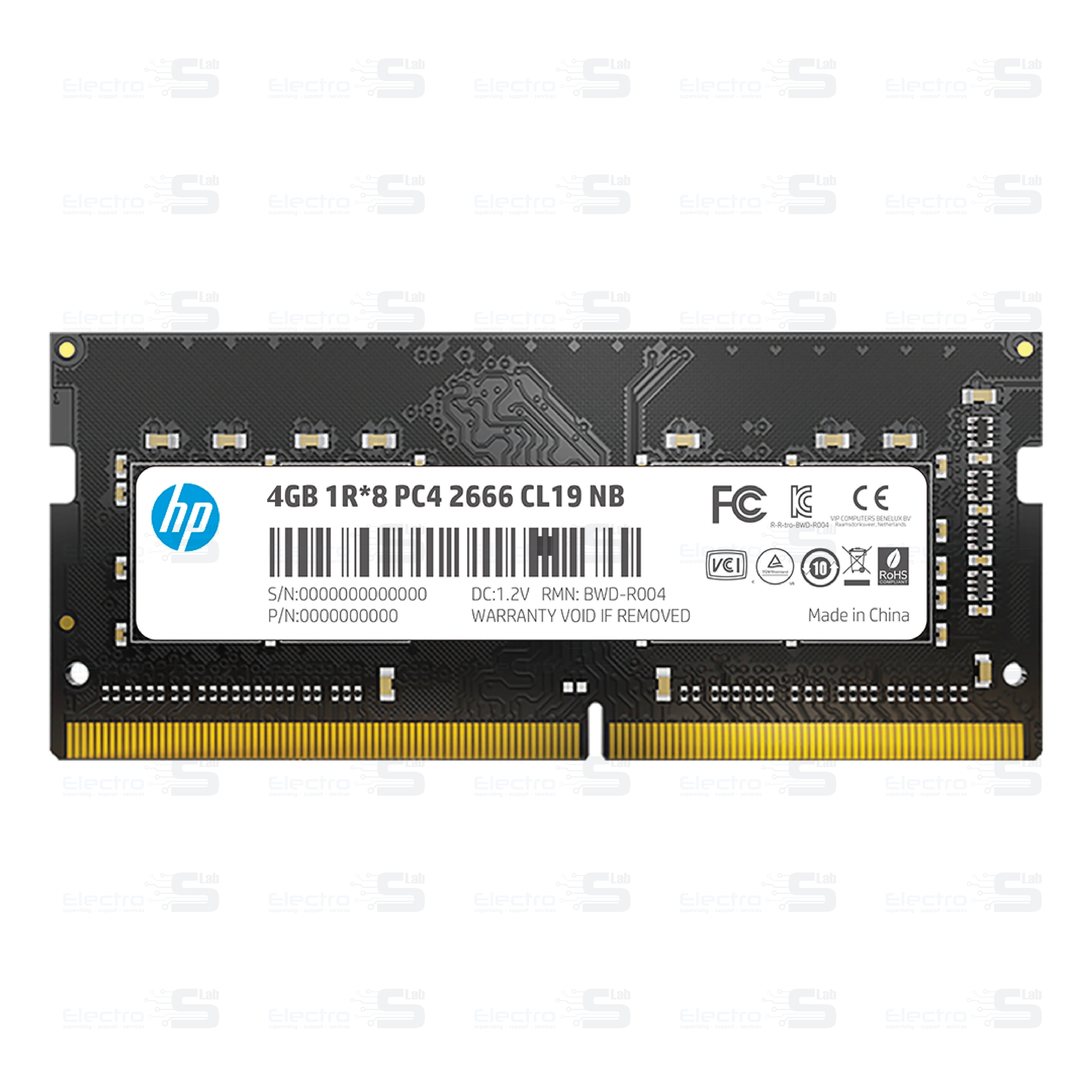 HP 4GB DDR4 SODIMM Laptop RAM – Brand New Memory Module