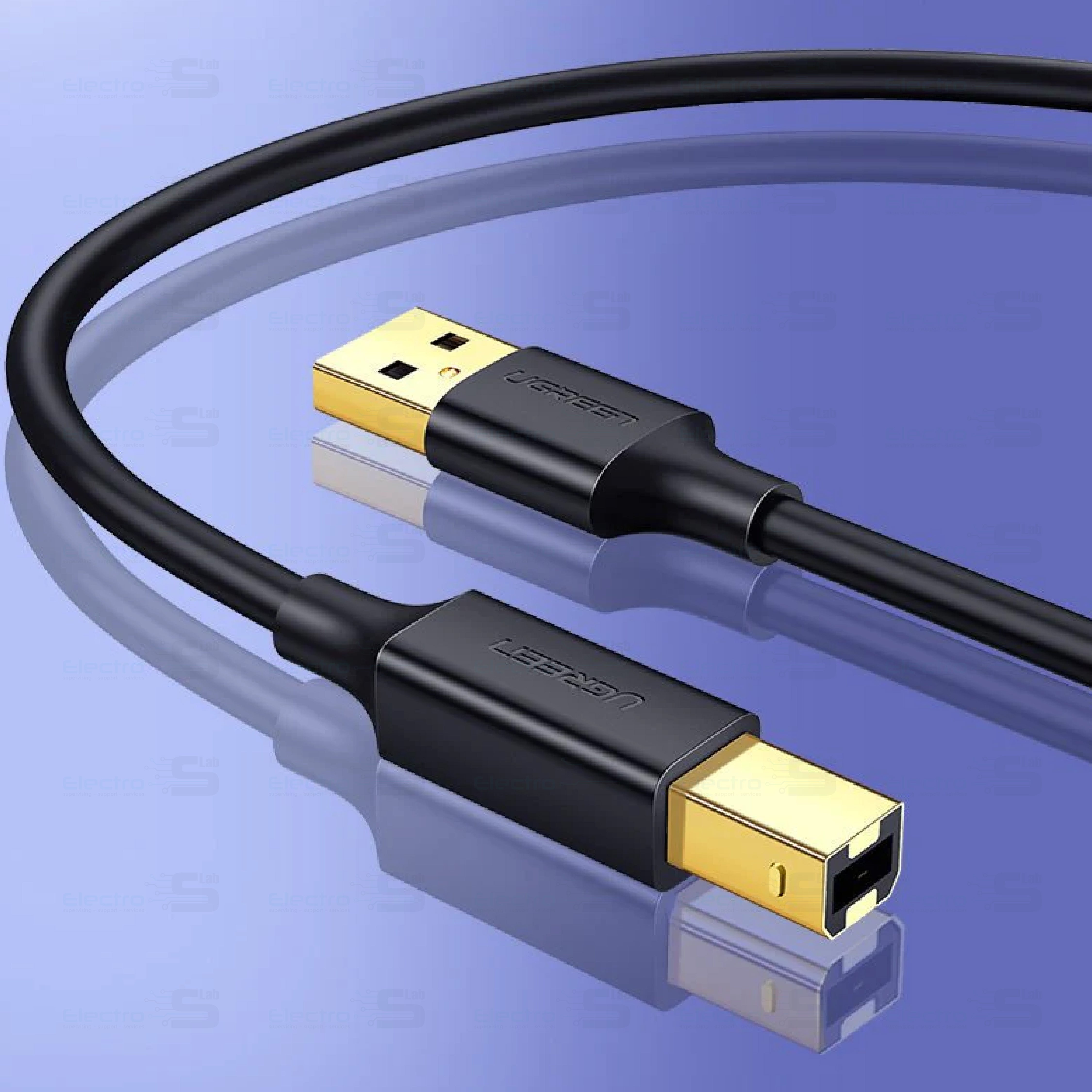 CABLE PRINTER USB 5M SUPER SPEED UGREEN US135 - 23.75 - 10352 4