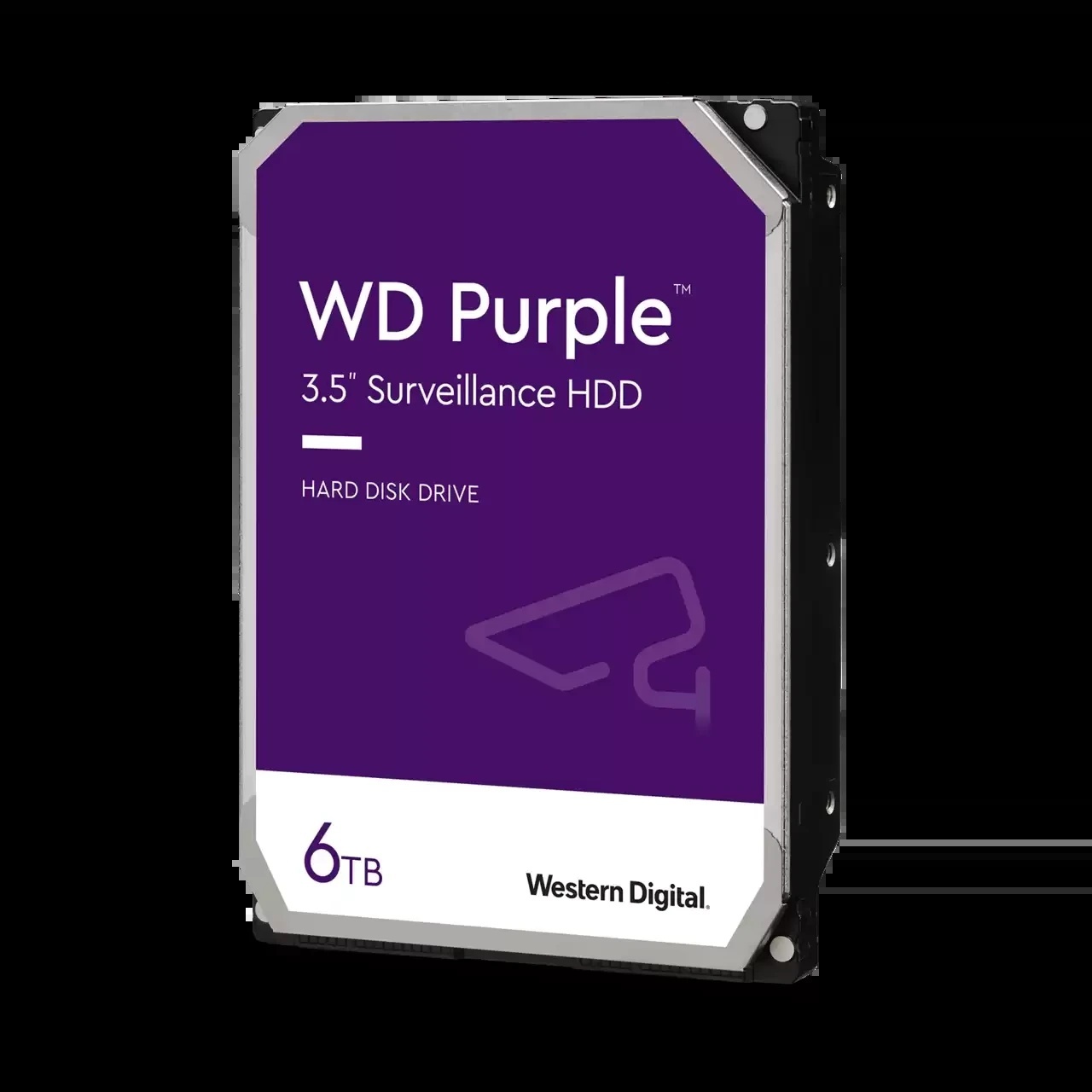 WD 6TB 3.5" SATA HDD Surveillance Hard Drive