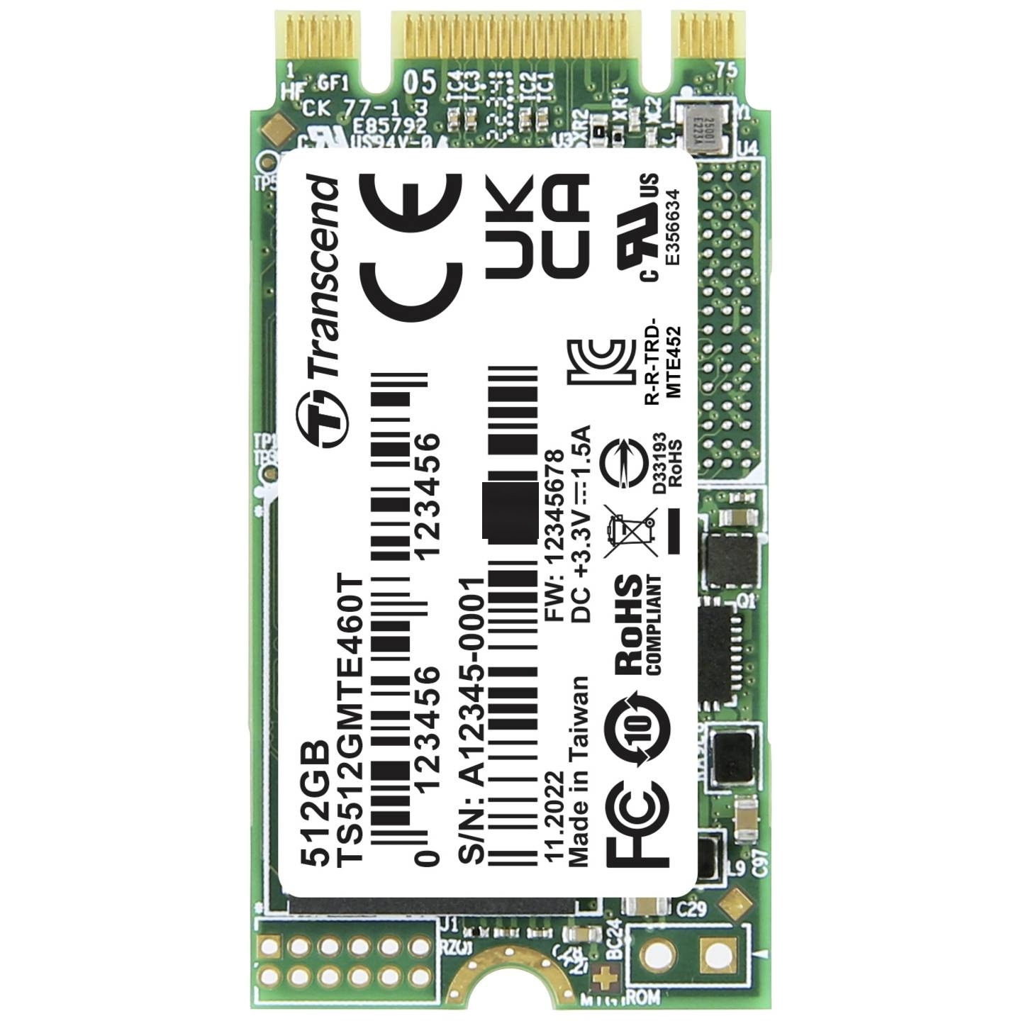 Brand New NVMe 512GB Mini 2242 – High-Speed M.2 SSD