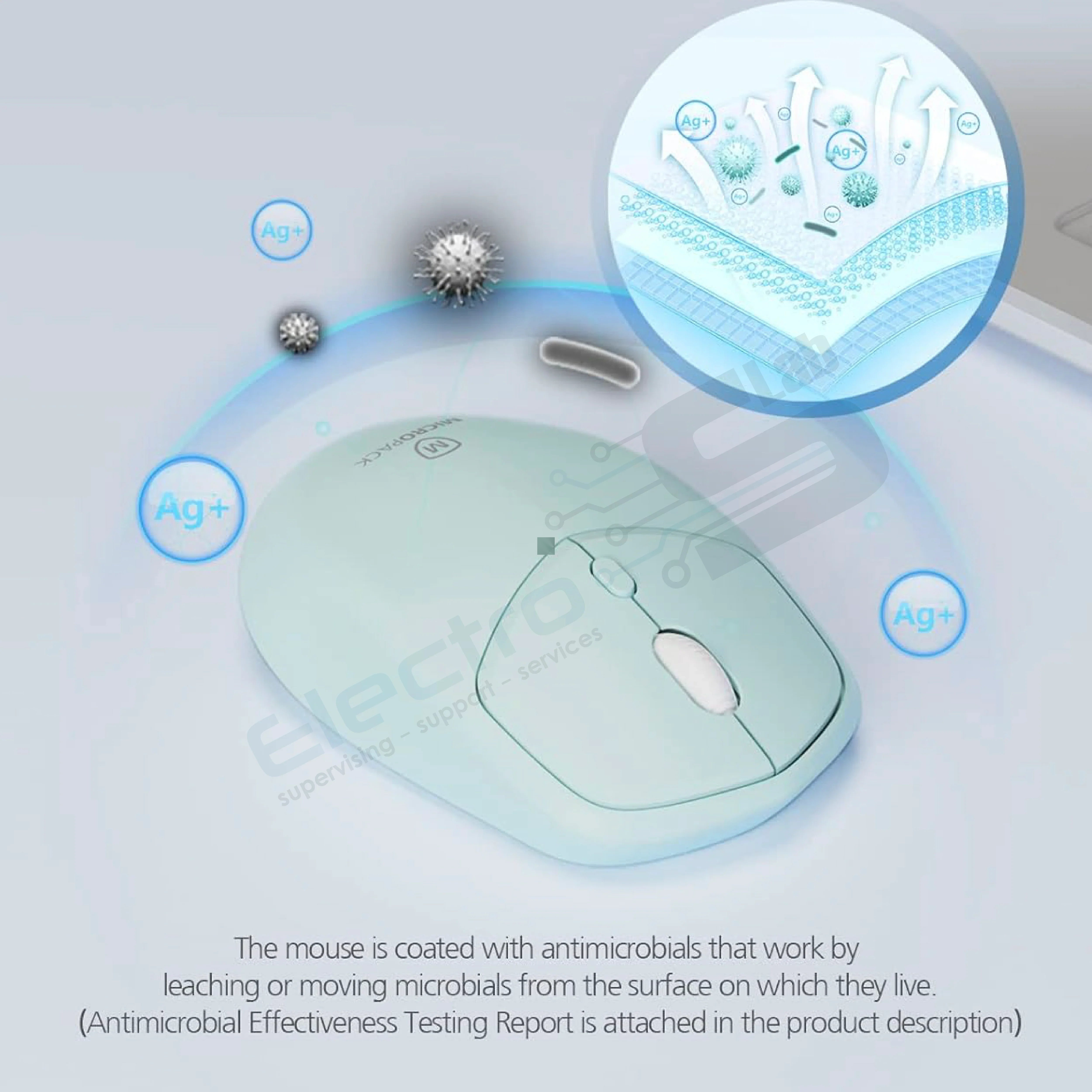 Mouse Wireless USB Micropack clean-726 MPW 5