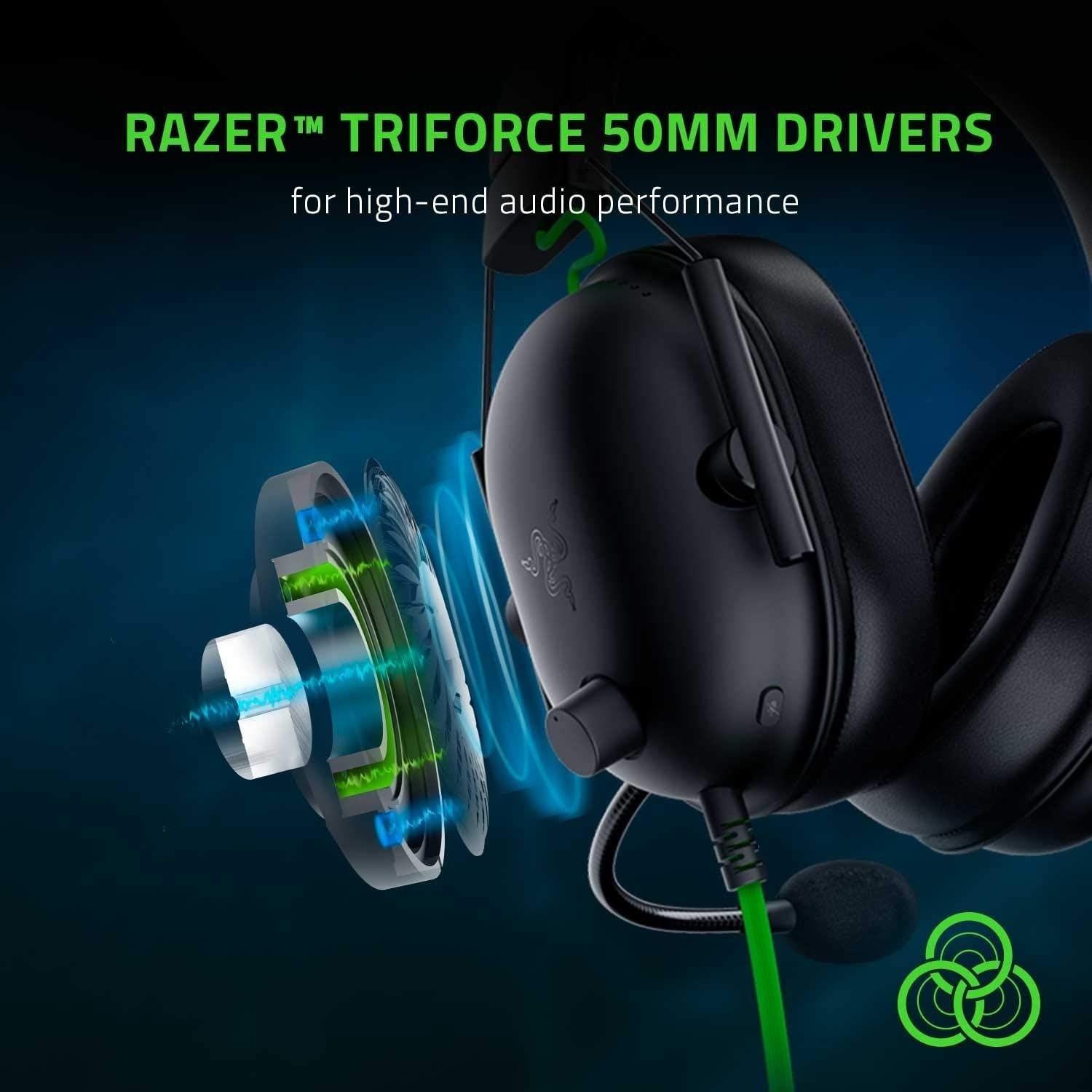 Brand New Headset Razer Black Shark V2 X 7.1 Surround 3.5mm jack Noise Cancellation Colored 2