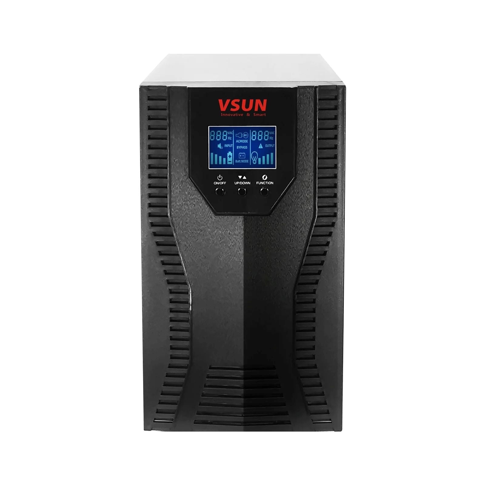VSUN UPS BACKUP ONLINE 3KVA 2400W PURE SINEWAVE LCD SERIAL