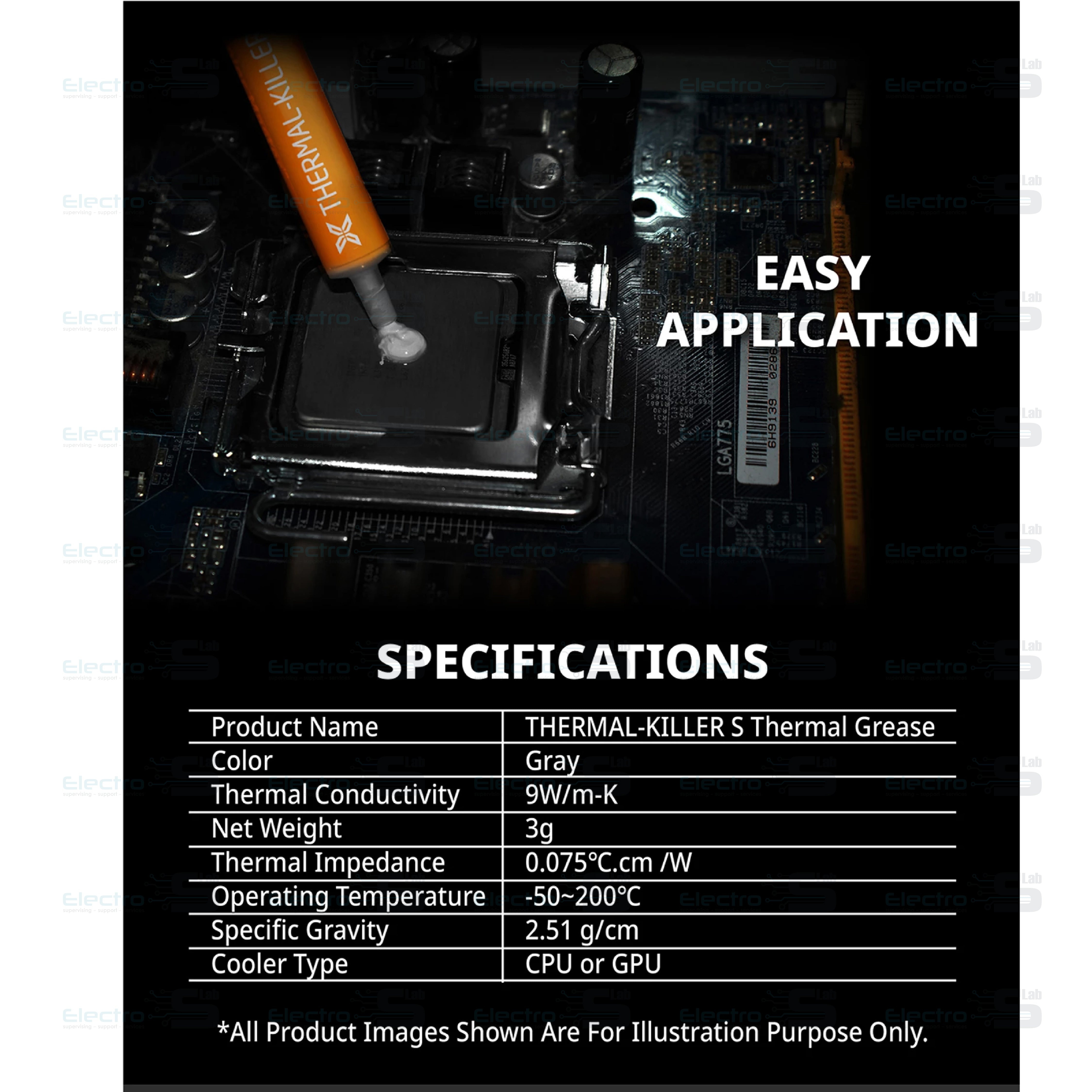 THERMAL KILLER S THERMAL PASTE XIGMATEK 4
