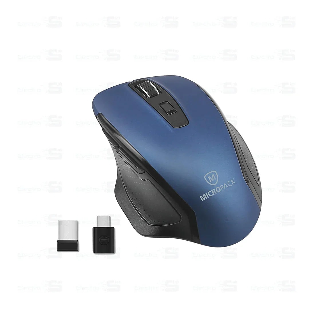 Mouse Wireless USB Micropack MP-752W SPEEDY PRO GRAY / BLUE 2