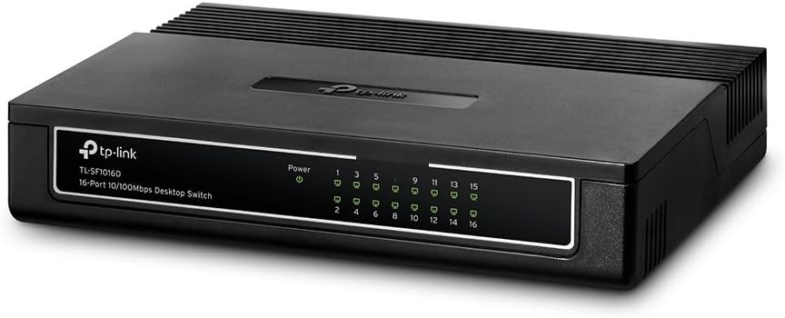 Tp Link Switch Tl-SF1016D 16 Port 10/100 3