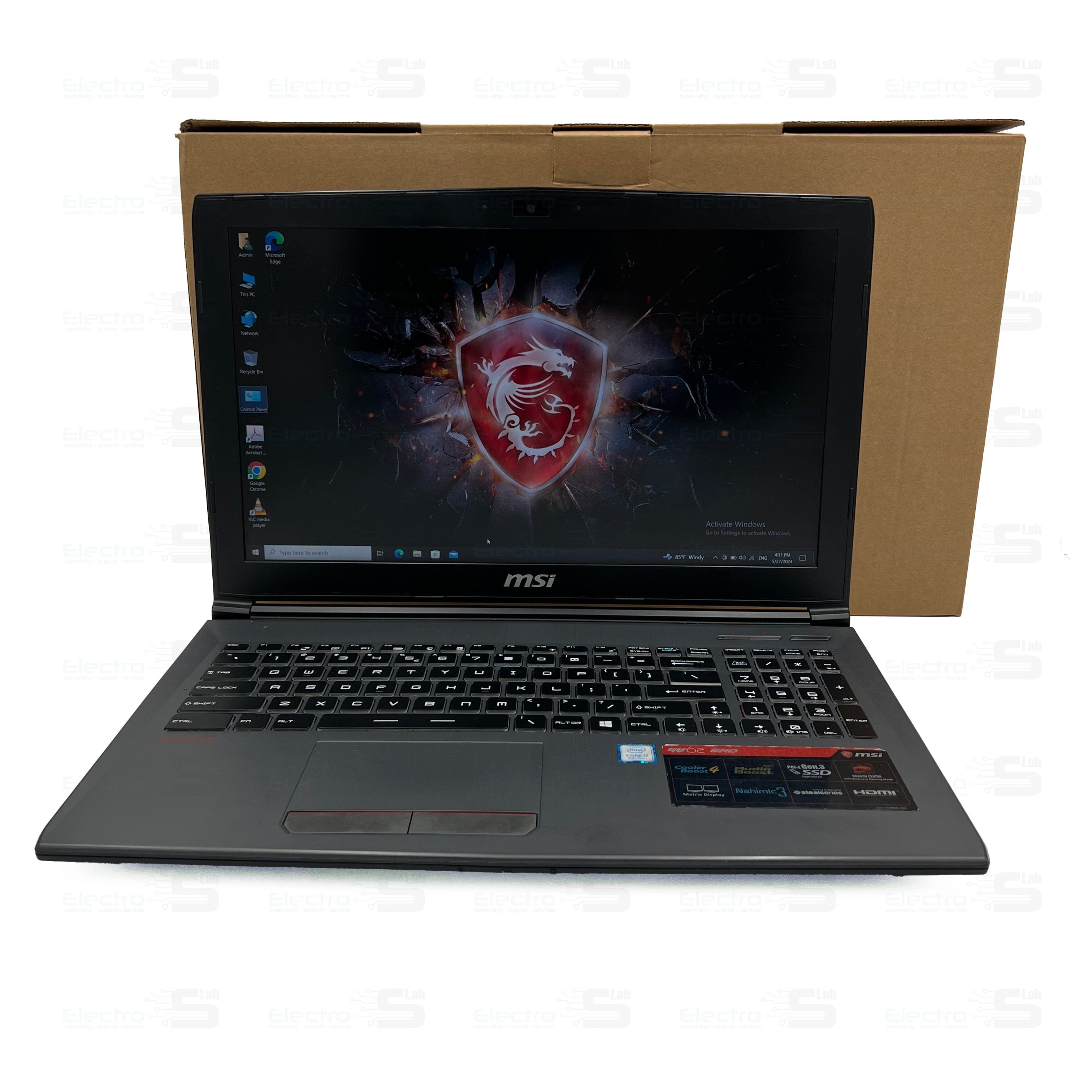 Used Laptop Gaming MSI Core i7 8th 2