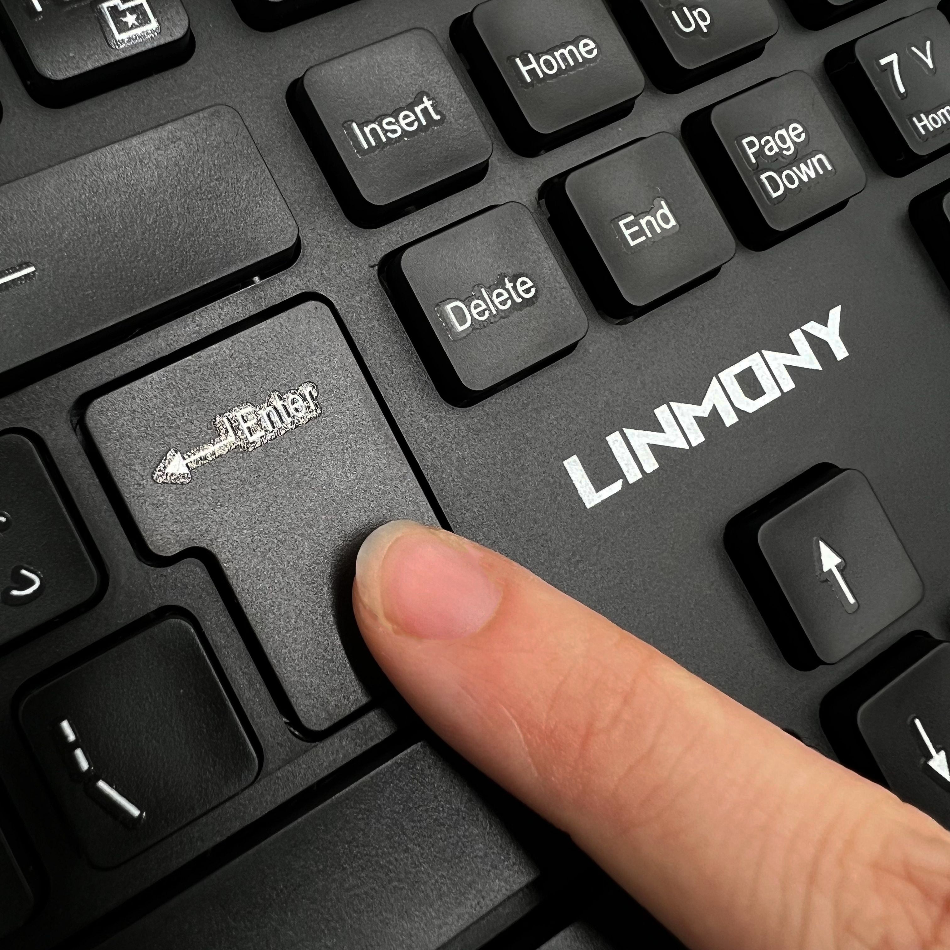 Combo Linmony Wireless Keyboard And Mouse KM-35 5