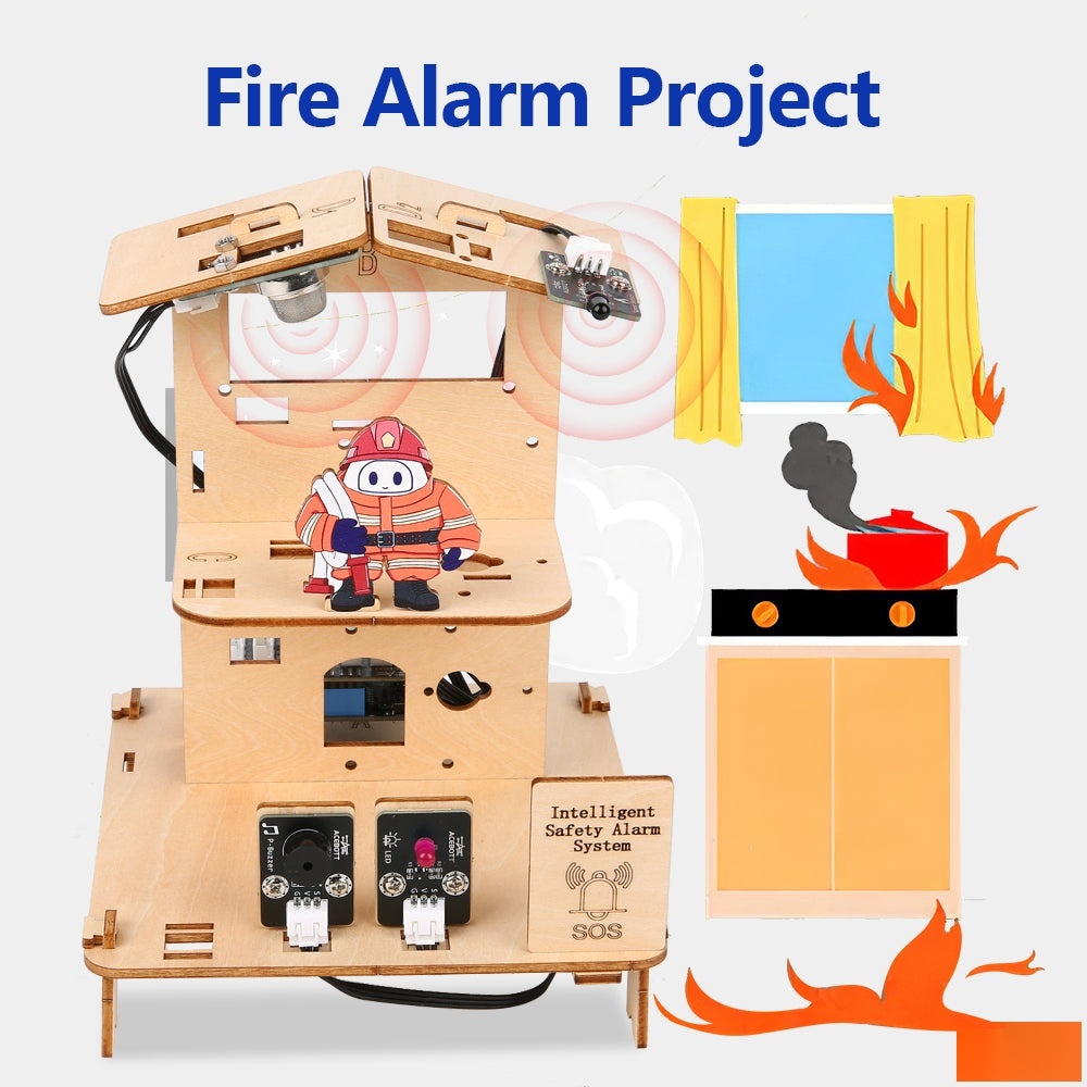ACEBOTT Easy-Plug Smart Home Education Kit Level 2 18