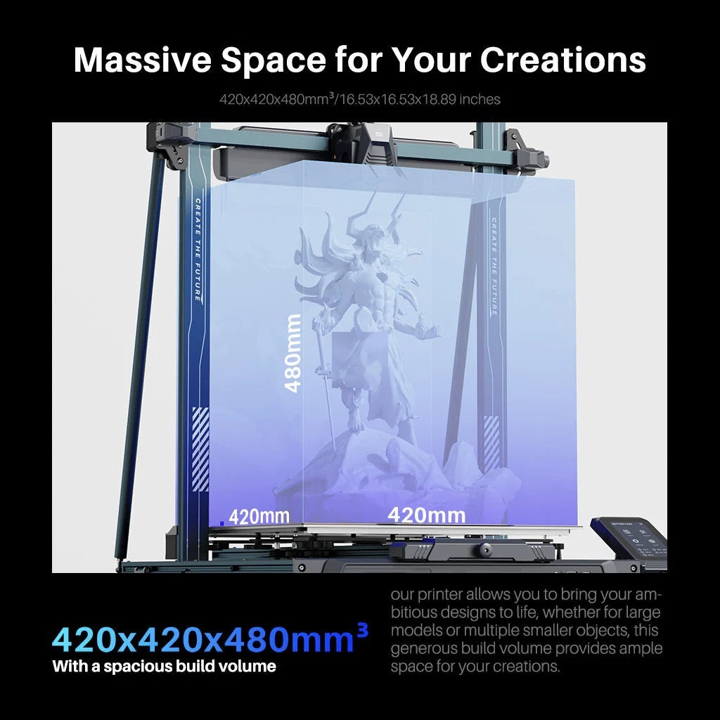 ELEGOO Neptune 4 Max FDM CoreXY High-Speed 3D Printer Precision 6