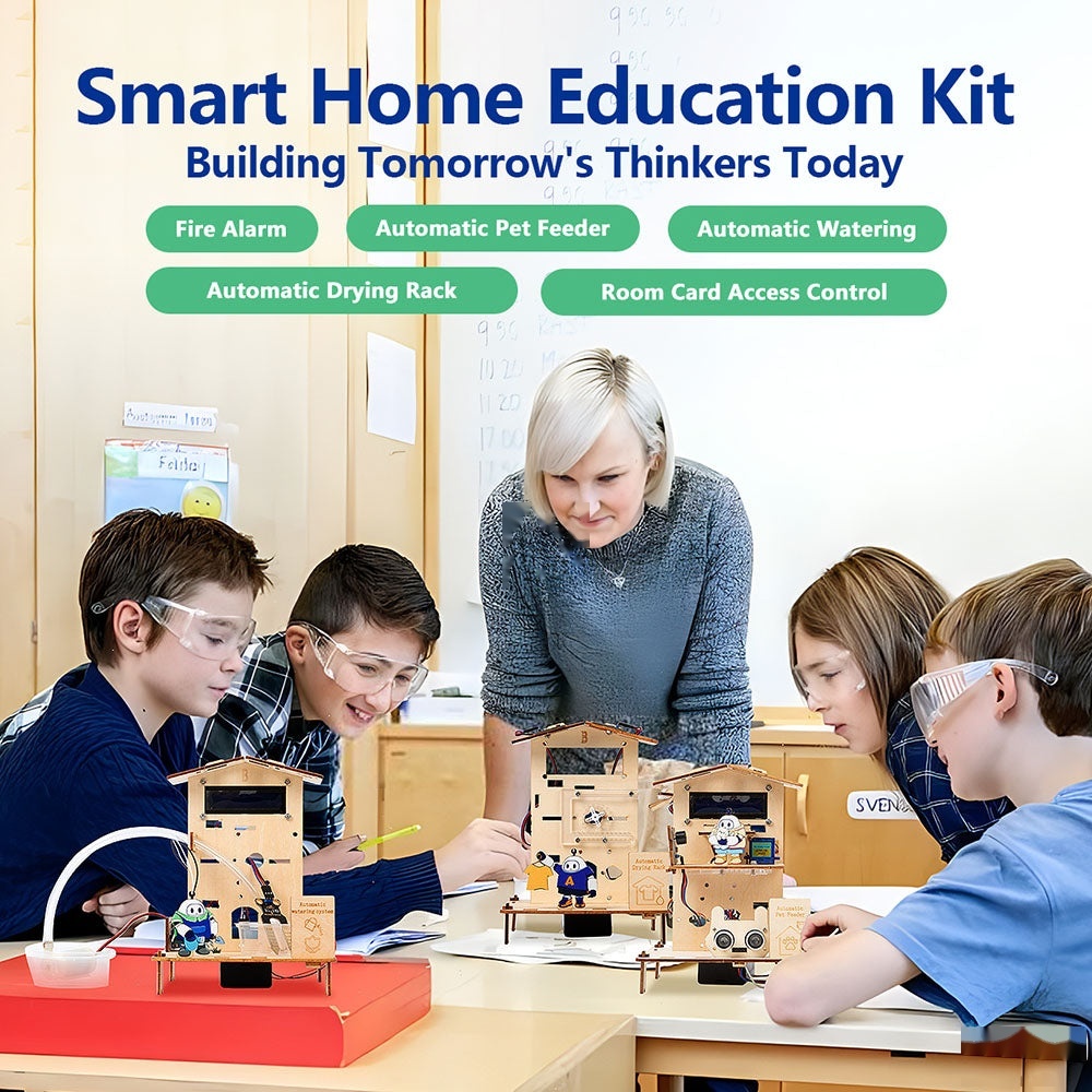 ACEBOTT Easy-Plug Smart Home Education Kit Level 2 8