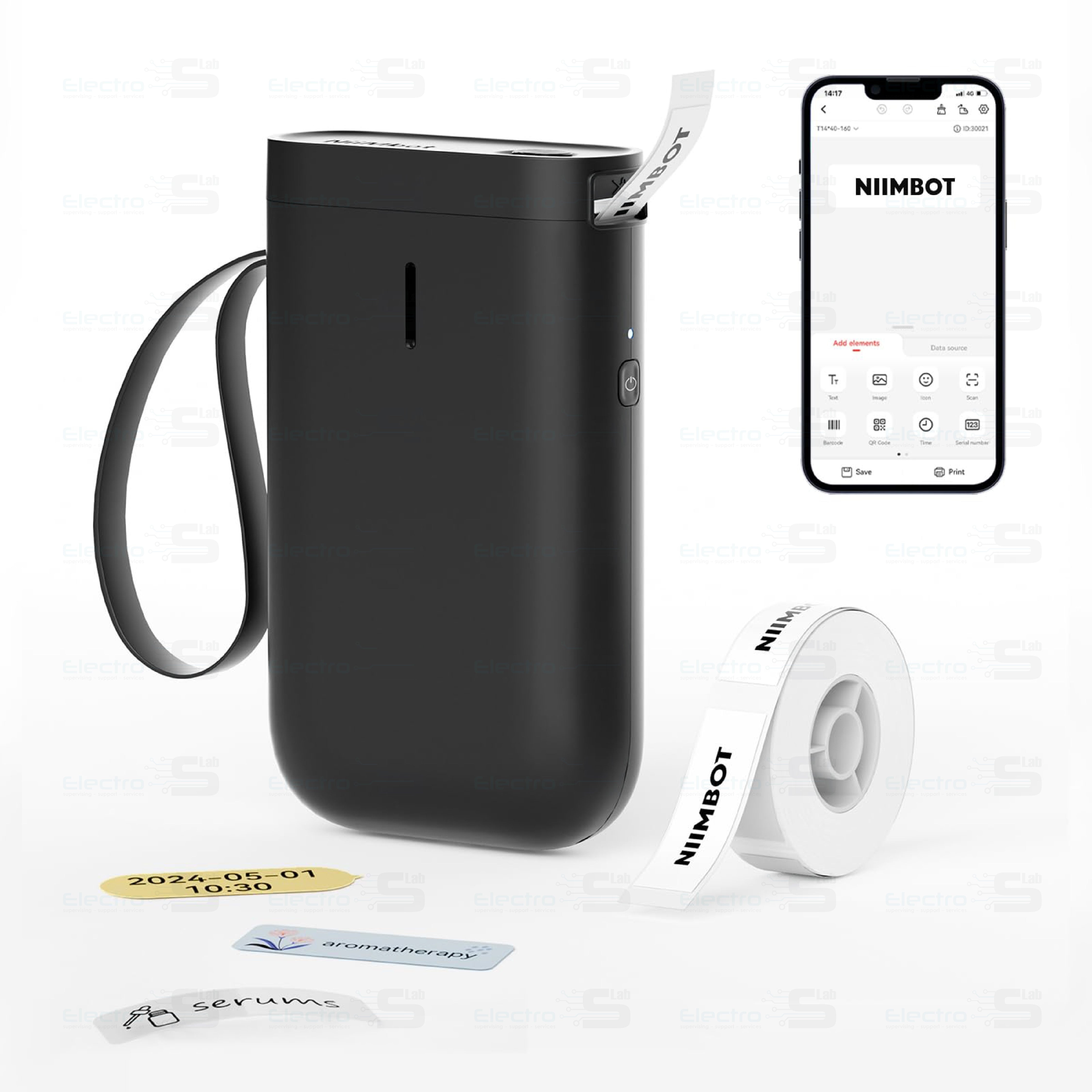 Portable Label Printer Nimobt D11 4