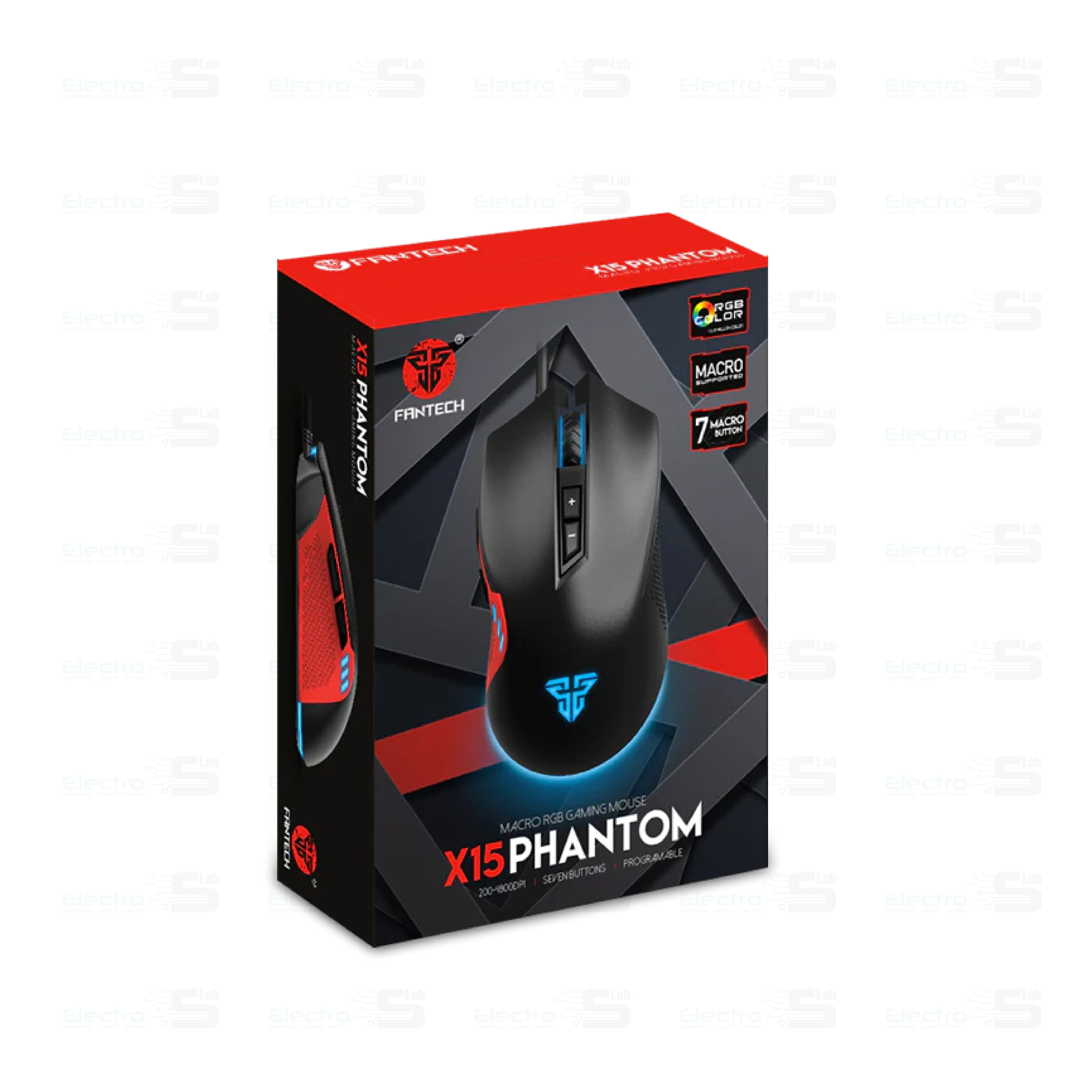 MOUSE USB FANTECH X15 PHANTOM 4