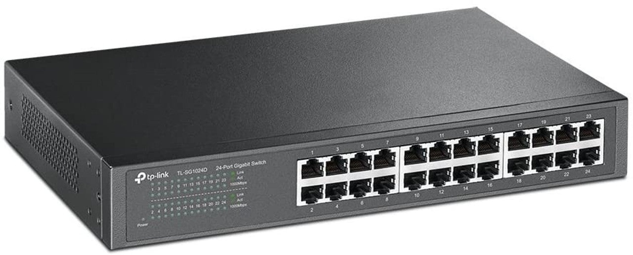 Used Switch TP-link Gigabit 24 Port TL-SG1024D