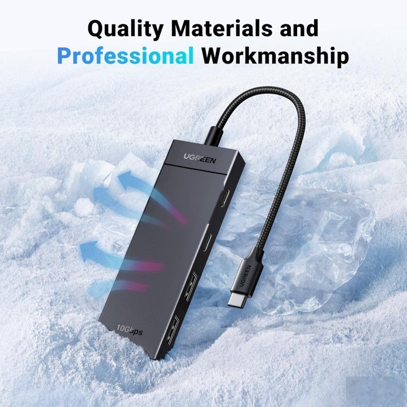 UGREEN USB-C Hub with 2 USB 3.2 Ports and 2 USB-C 3.2 Ports, Power Delivery, Up to 10Gbps Transfer Speed - CM806 35583 3
