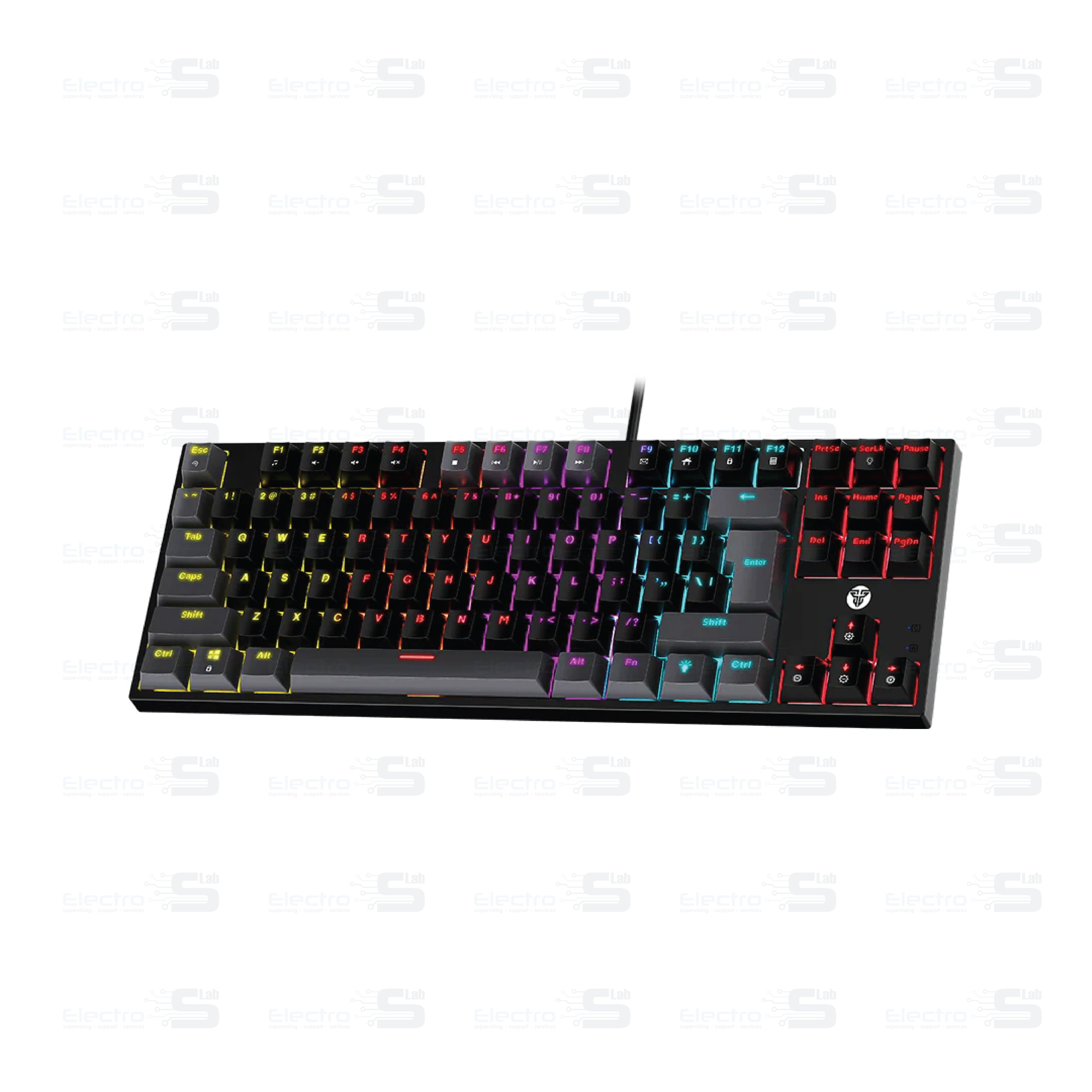 Fantech  Gaming Keyboard – Black | Mechanical TKL RGB Wired Keyboard 2