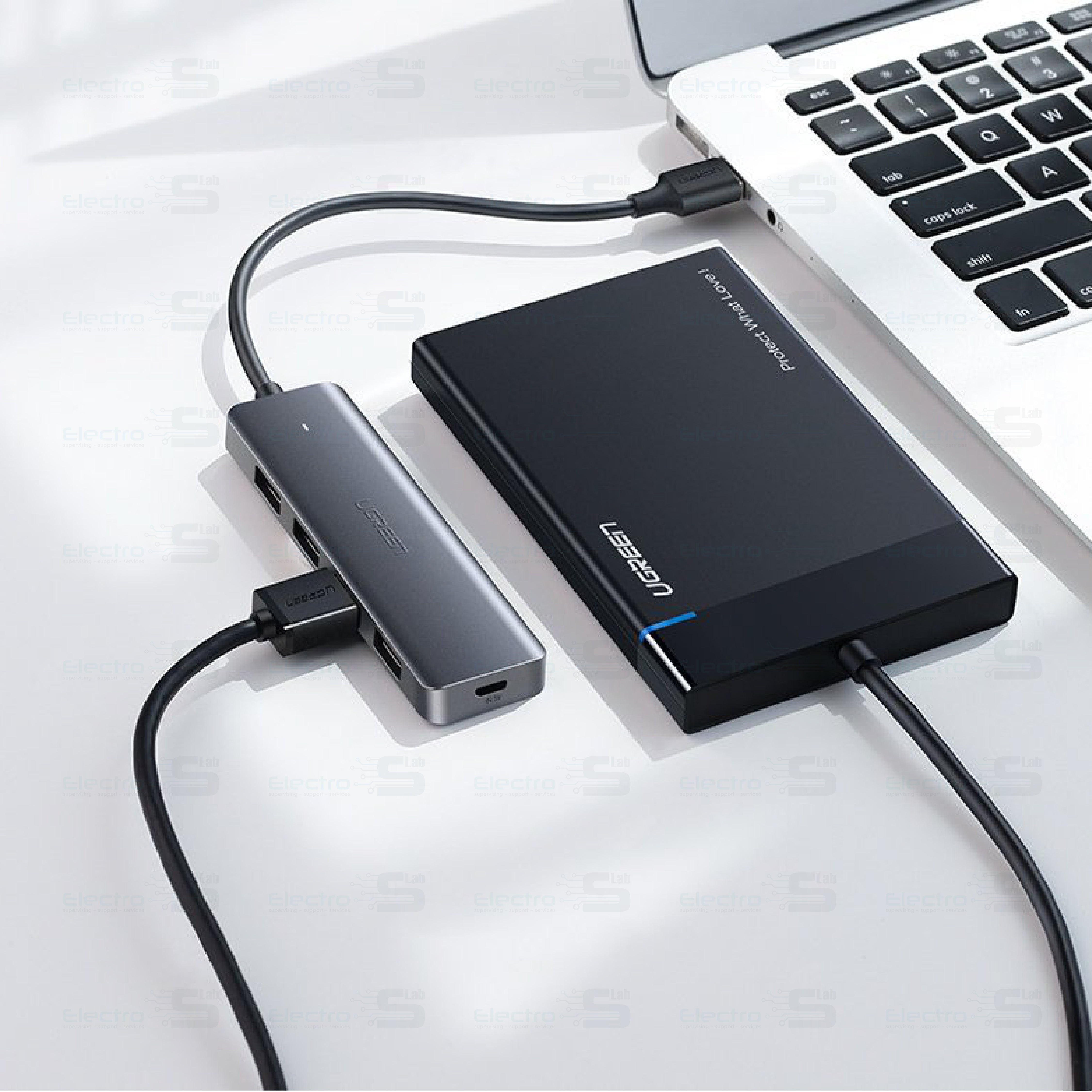 UGREEN HUB TYPE C 4*PORTS USB 3.0 CM219 2