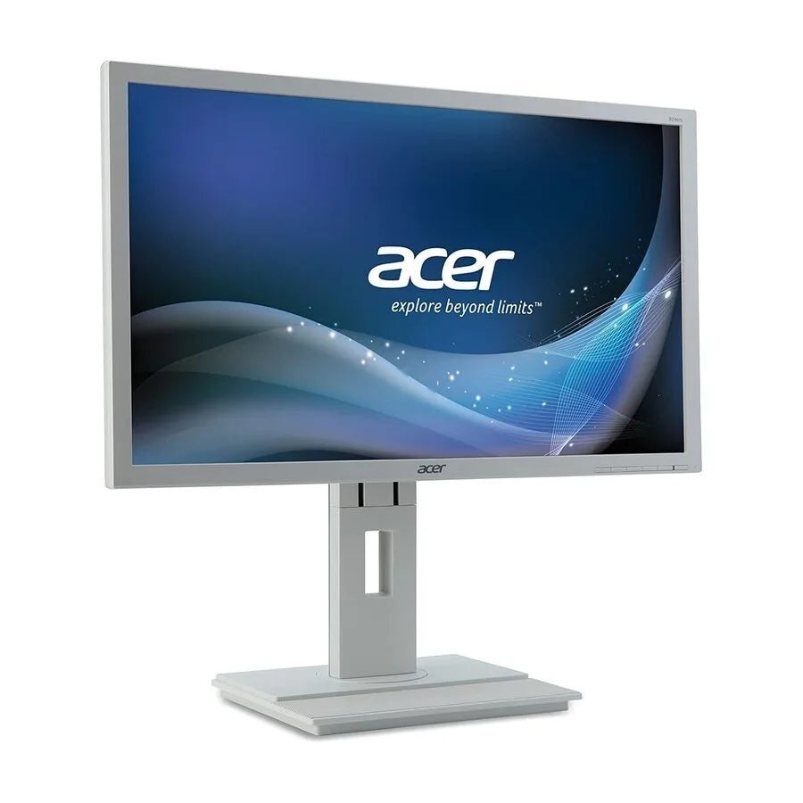Open Box Monitor Acer B246HL LCD 24 Inch FHD Rotate VGA DVI silver 2