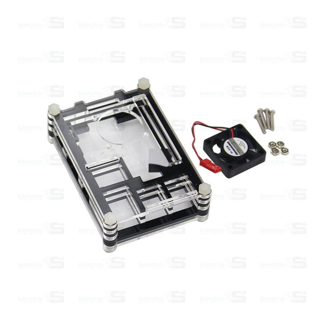 Raspberry Pi B+  9 layer Acrylic Case With Cooling Fan