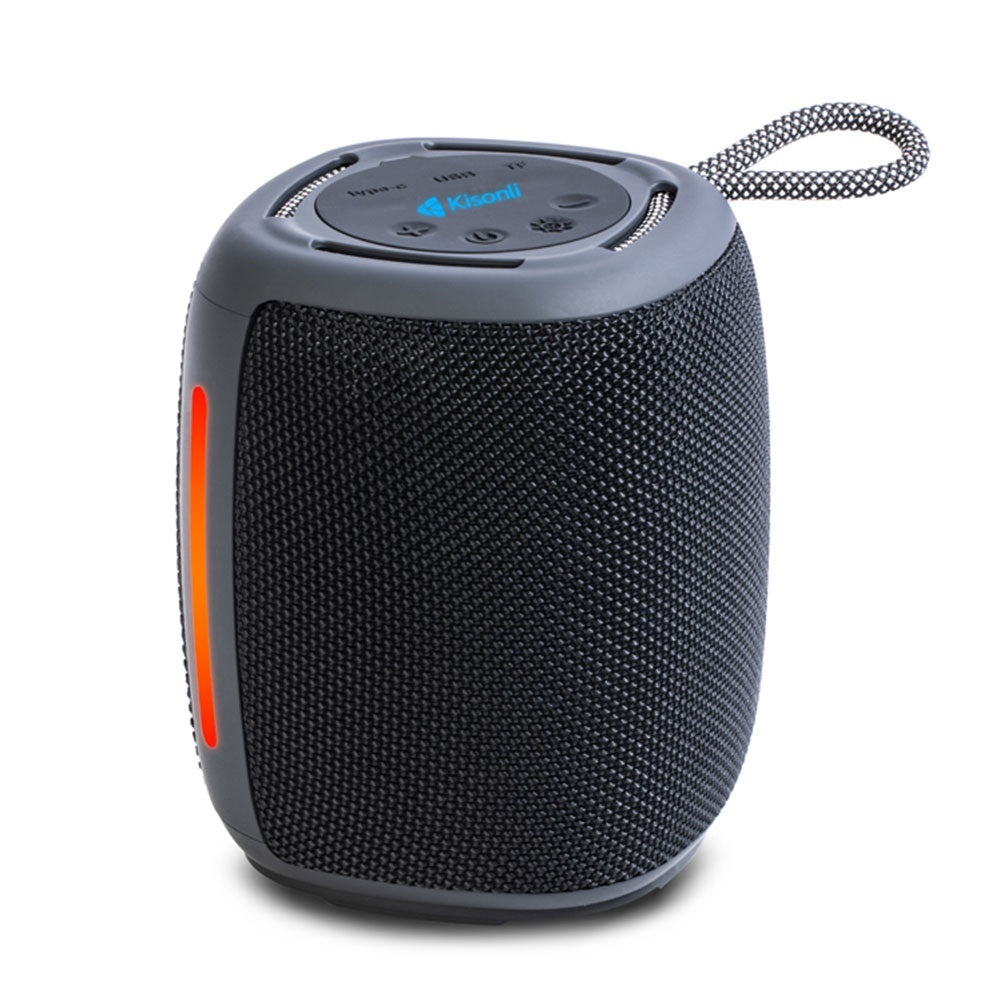 Speaker KISONLI Q17 Bass RGB Light Bluetooth Blue