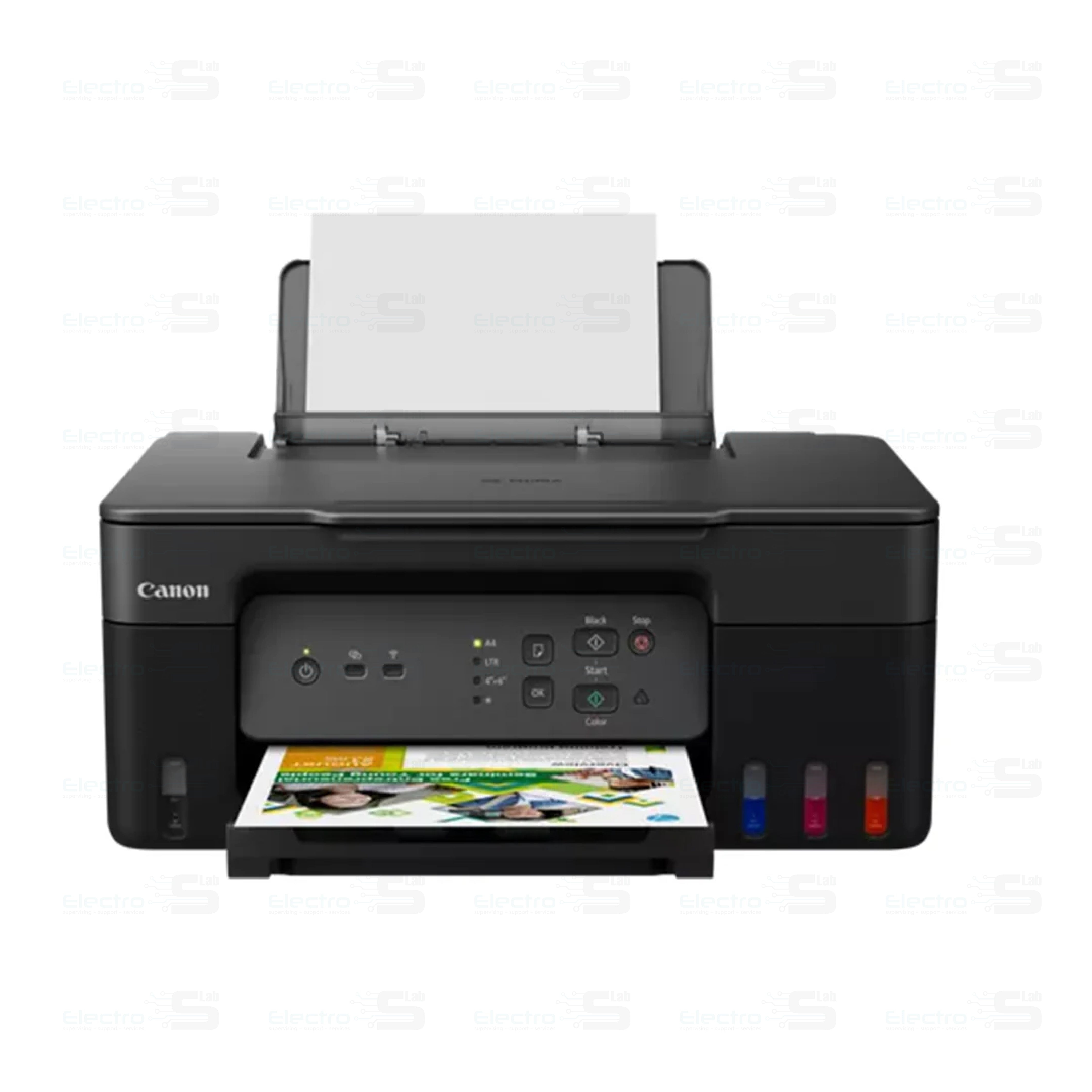 CANON PRINTER COLORED 3 IN 1 TANK INK WIRELESS PIXMA G3430 INK 41