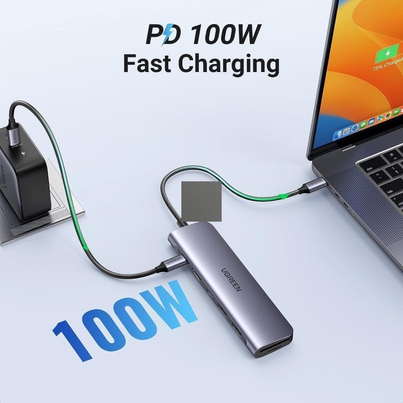 UGREEN REVODOK 7-in-1 USB-C HUB Docking Station Adapter - CM195 15214 2