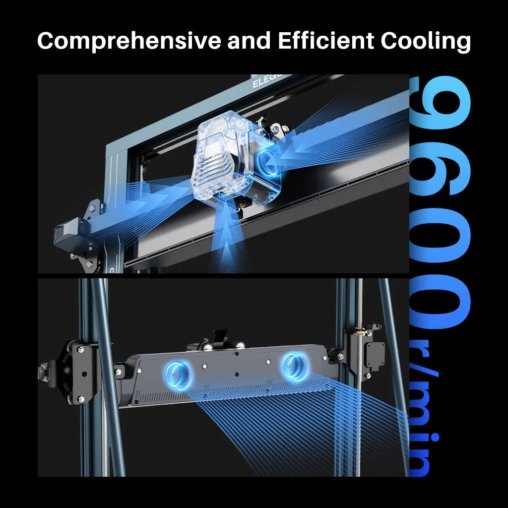 ELEGOO Neptune 4 Max FDM CoreXY High-Speed 3D Printer Precision 4