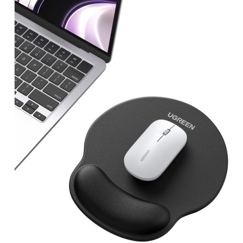 UGREEN Ergonomic Mouse Pad with Wrist Rest Support, Slow Rebound Memory Foam Mouse Mat - LP668 25243 25244 25245 5