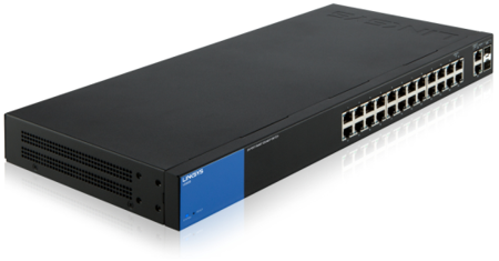 Picture of LINKSYS LGS326 Smart Managed Switch  24-ports+ sfP