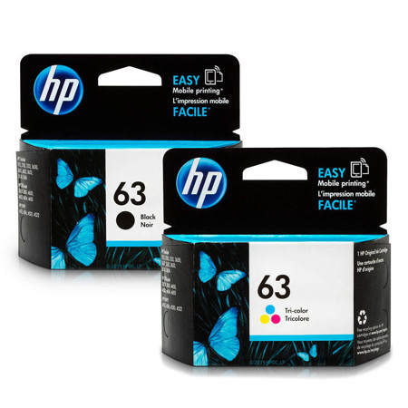 Picture of INK HP 63 BLACK AND COLOR