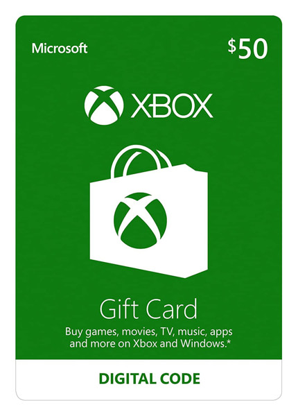 Picture of XBOBX 50$ GIFT CARD