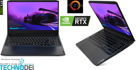 Picture of Lenovo IdeaPad Gaming 3 15.6" 120Hz  RTX3060