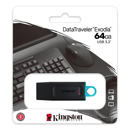 Picture of Kingston USB 64GB FLASH MEMORY EXODIA