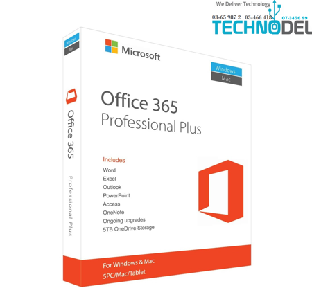 Picture of Office 365 Professional Microsoft Pro Plus For Windows & Mac