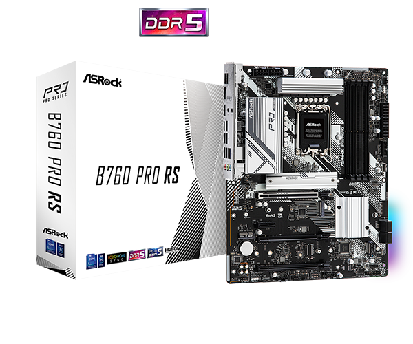 Picture of ASROCK B760 PRO DDR5 MOTHERBOARD
